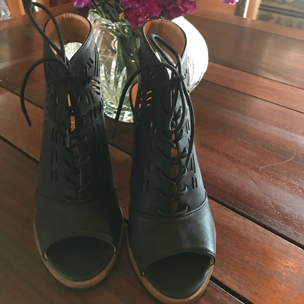 Restricted Black Shoes
